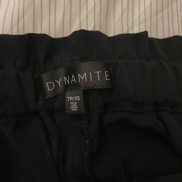 Front Tie Dynamite Dress Pants - Picture 3 of 3